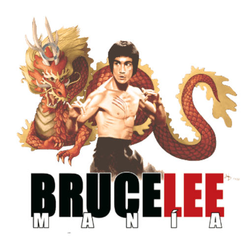 Logo Bruceleemanía con Dragón